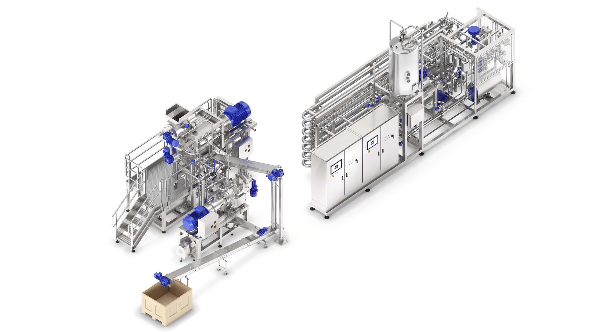 Apple Puree Production Line in USA - CFT Group